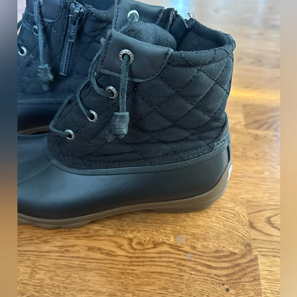 Sperry Syren Gulf Duck Boot in Black Size 7
